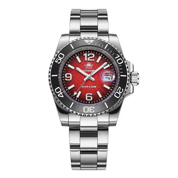 Luxury Men‘s Quartz Watch BGW9 Super Luminous 200m Divering Waterproof Wristwatch Ceramic Bezel Top Brand Men Watches